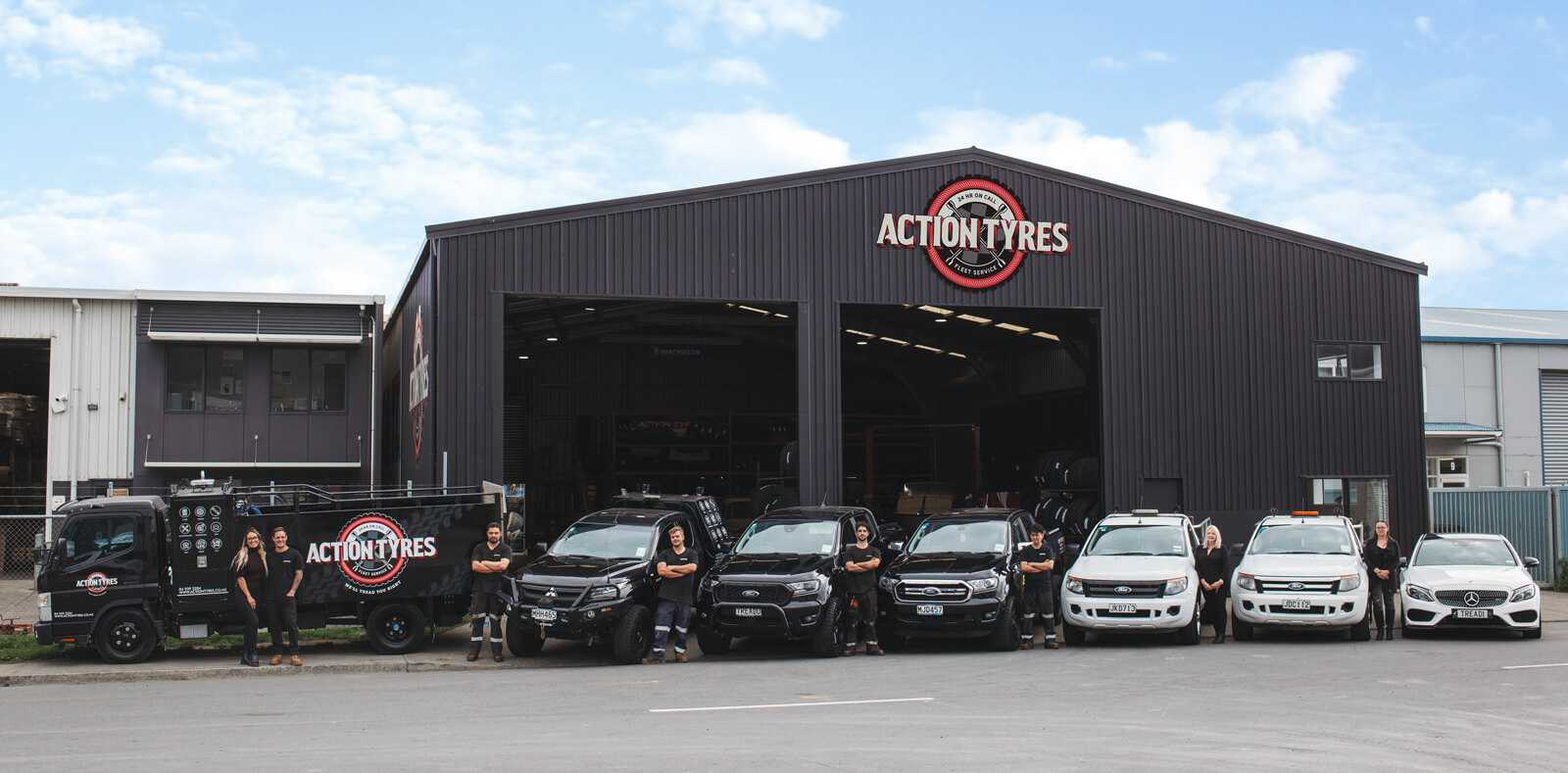 Action Tyres team